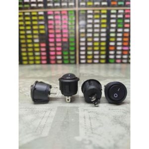SWITCH ROKER 2PIN BULAT HITAM