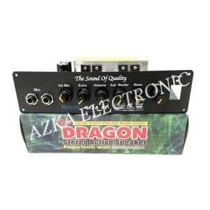 KIT ACTIVE PMPO 1600W ECHO SUB 350W DRAGON