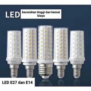 LAMPU JAGUNG E14 VACOLUX 5+5 3WARNA