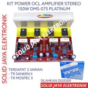 KIT POWER AMPLI MONO 150W GM 022