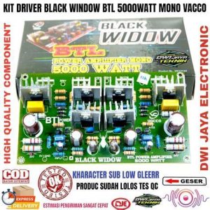 KIT BLACK WIDOW DRIVER BTL