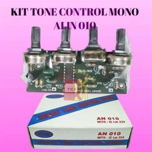 KIT TONE CONTROL MONO LM324 ALIN AN 010