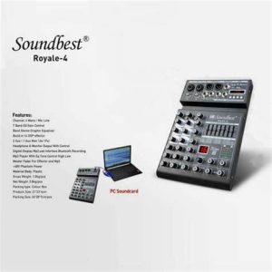MIXER SOUNDBEST ROYALE 4 NEW