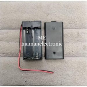 TEMPAT BATTERE ISI 2 +SWITCH