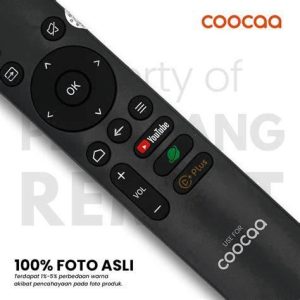 REMOTE LED COOCAA HITAM SMART