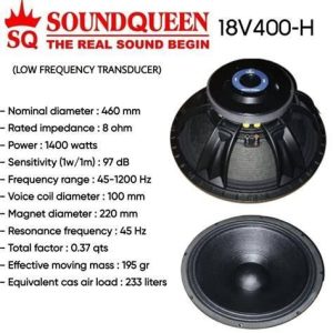 SPEAKER SOUNDQUEEN 18V400