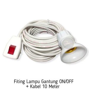 FITING GANTUNG KABEL 5 METER