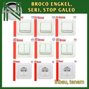 SAKLAR ENGKLE GALEO BIRU BROCO