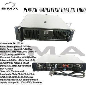 POWER AMPLI BMA FX 1800