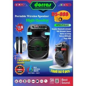 SPEAKER PORTABLE DORRAS 888 JO