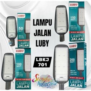 LAMPU LED JALAN LUBY 50W