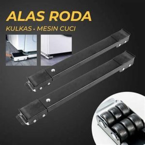 RODA KULKAS TEBAL HITAM
