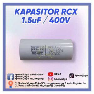 ELCO/KAPASITOR NONPOLAR 10/400V RCX