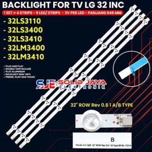 BACKLIGHT 12 LED 3V