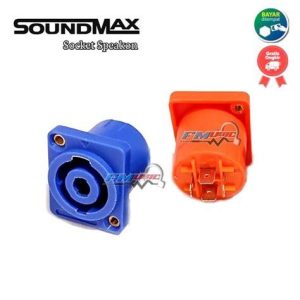 SOCKET SPEAKON BIRU SOUNDMAX