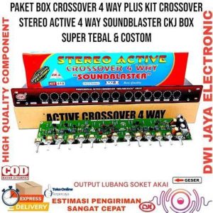 KIT CROSSOVER STEREO 4WAY ACTIVE 418 CKJ