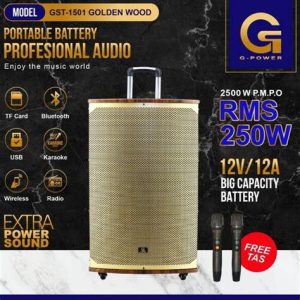 SPEAKER PORTABLE GPOWER GST 1501 LITE
