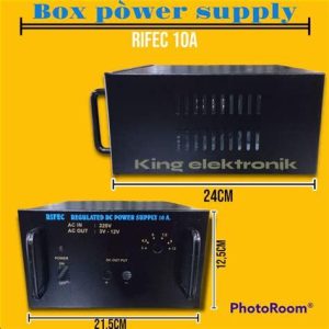 BOX POWER SUPPLY RIFEC 3A