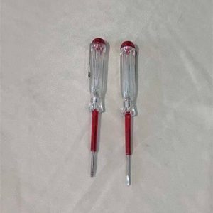 OBENG BB 2WAY 6INCH TRANSPARAN MERAH