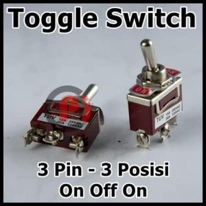 SWITCH TOGLE ONOFFON COKLAT BESAR