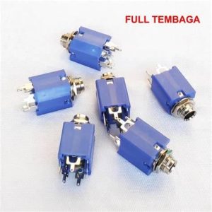 SOCKET AKAI STEREO TEMBAGA BIRU