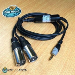 KABEL MIC 2 SOCKET CANON TO MINI STEREO