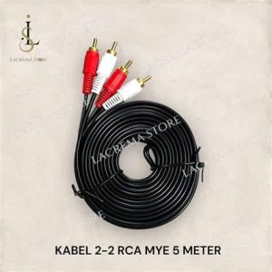 KABEL 2RCA - 2RCA 5METER YYW FUJIKAYA