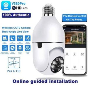 KAMERA CCTV LAMPU VR380