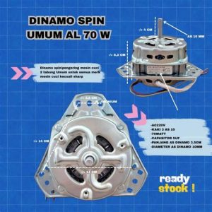 DINAMO SPIN SANKEN ALUMINIUM