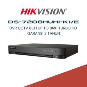 DVR 8CH UPTO 8MP 7208 HUHI K1