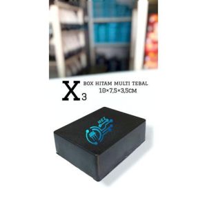 BOX MULTI PLASTIK,X-3 POLOS TUTUP 4LB 10X7 5X4 C
