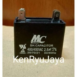 ELCO/KAPASITOR AC KOTAK MC 4PIN 2NF 400/450