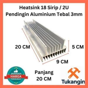 HEATSINK 5SIRIP U/ JENGKOL P30 L9.5