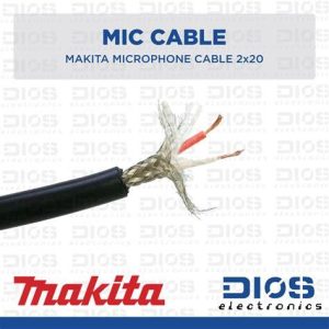 KABEL MIC MAKITA TRANS 2X20 STR 100M