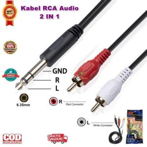 KABEL SPEAKER RCA PASIF/KABEL RCA BUNTUNG