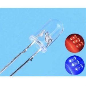 LED BULAT BENING 5MM 2P100, BIRU