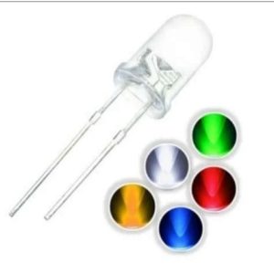 LED BULAT BENING 5mm 3WARNA