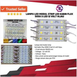 LED KABIN FLUX 12V 5050 3LED BIRU