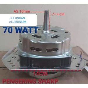 MOTOR MESIN CUCI SPIN 70W TEMBAGA