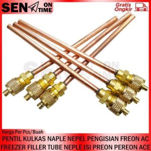 PENTIL 1/4 UNTUK ISI FREON KULKAS