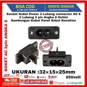 SOCKET AC ANGKA 8