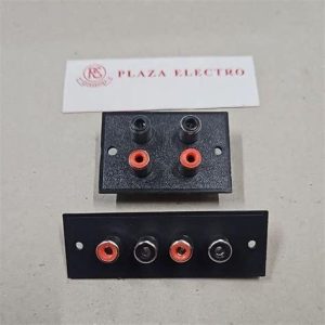 TERMINAL RCA 2 SOCKET LURUS TANCEP