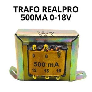 TRAFO REALPRO 500MA 0-12V