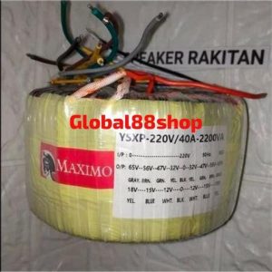 TRAFO TOROID MAXIMO 2200W 40A CT56 CT18