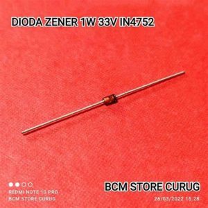ZENER 1W 33V IN4752