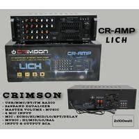 AMPLIFIER CRIMSON KA 368 HITAM