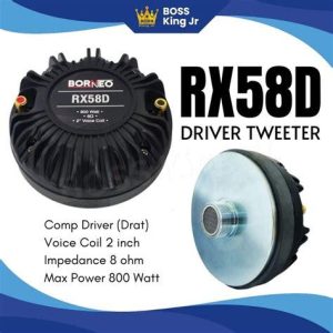 DRIVER TWEETER BORNEO RX58D D5