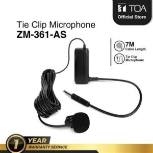 MIC TOA ZM-361 JEPIT CONDENSOR KABEL 7M