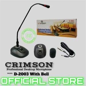 MIC MEJA CRIMSON D2003 + BELL HITAM