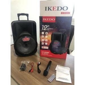 SPEAKER PORTABLE IKEDO 12 INCH MIC2